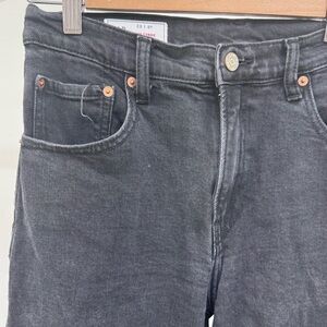 GAP wide leg, black jeans